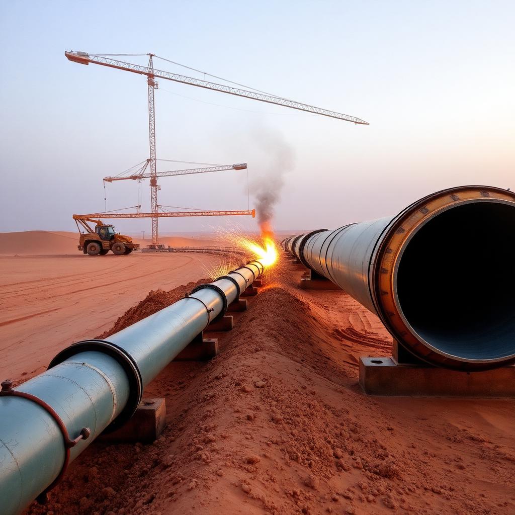 Hassi Messaoud – El Oued Main Branch — Pipeline N°12